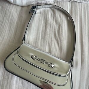 Sam Edelman Silver Shoulder Bag